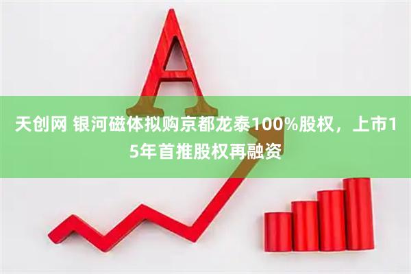 天创网 银河磁体拟购京都龙泰100%股权，上市15年首推股权再融资