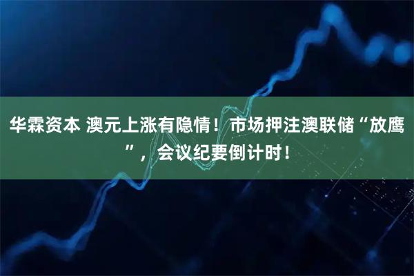 华霖资本 澳元上涨有隐情！市场押注澳联储“放鹰”，会议纪要倒计时！