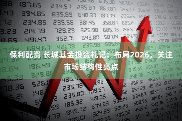 保利配资 长城基金投资札记：布局2026，关注市场结构性亮点